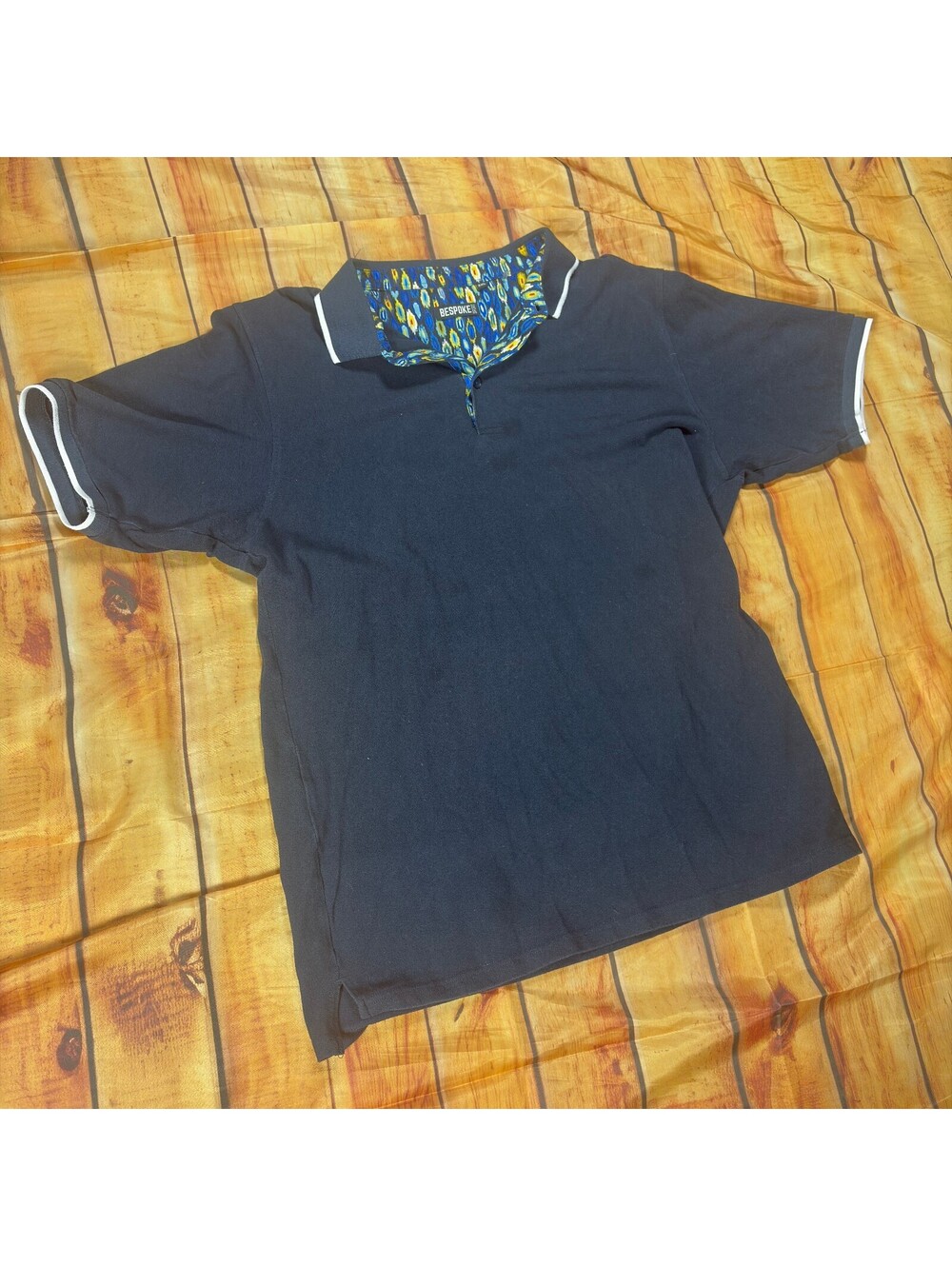 Navy Bespoke Sport Polo Shirt